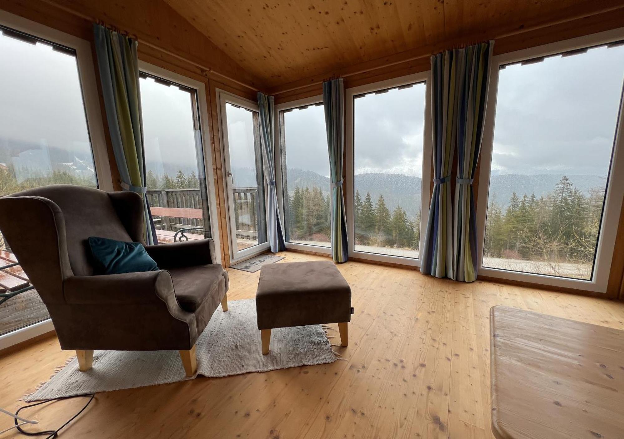 1A Chalet Rast - Wandern, Grillen, Traumblick, Indoor Sauna Bad Sankt Leonhard im Lavanttal Buitenkant foto