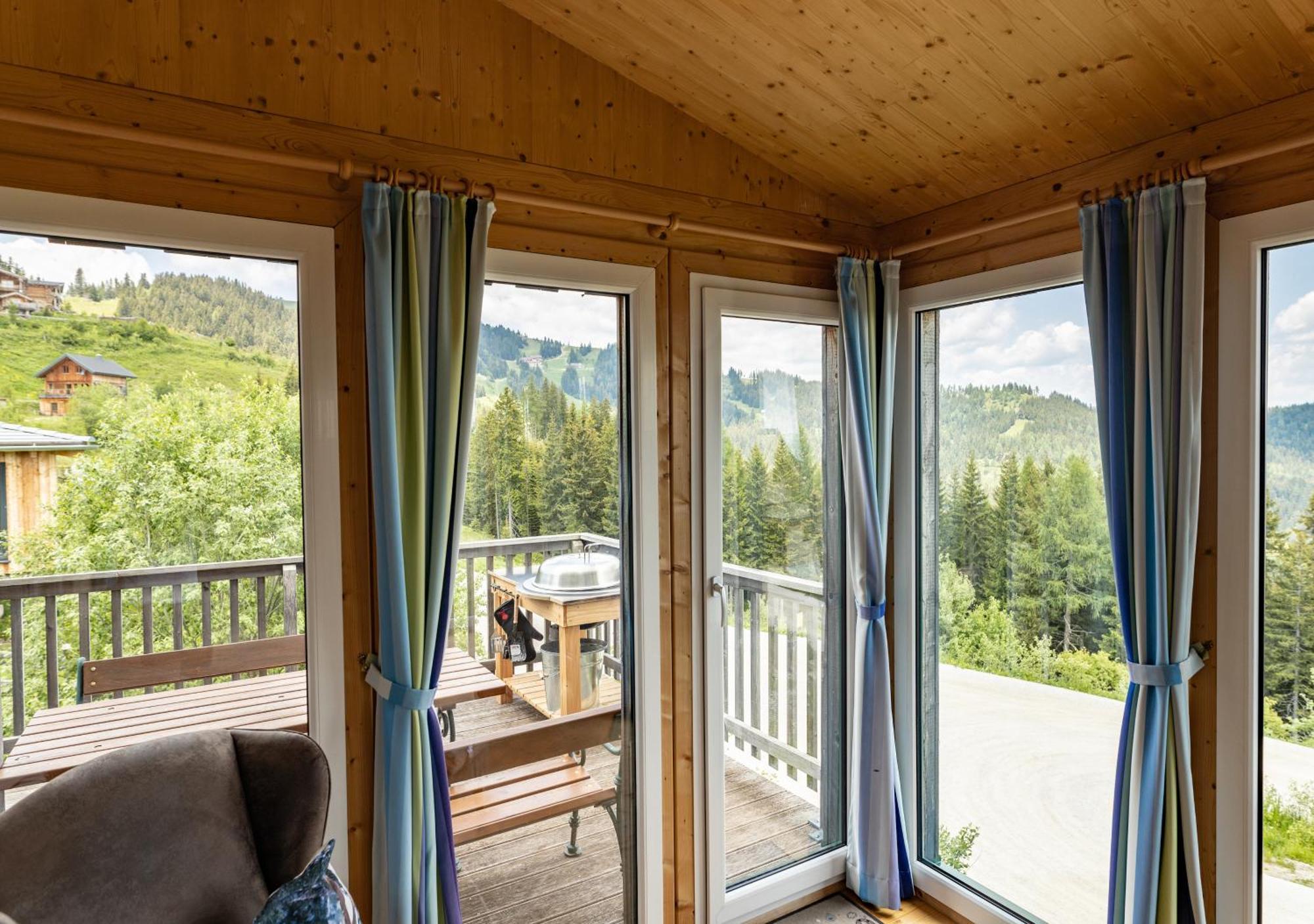 1A Chalet Rast - Wandern, Grillen, Traumblick, Indoor Sauna Bad Sankt Leonhard im Lavanttal Buitenkant foto