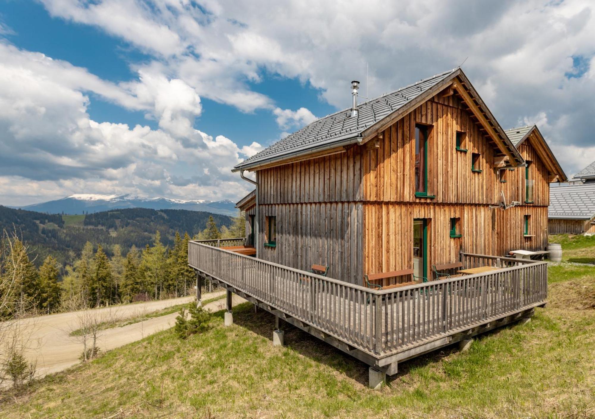 1A Chalet Rast - Wandern, Grillen, Traumblick, Indoor Sauna Bad Sankt Leonhard im Lavanttal Buitenkant foto
