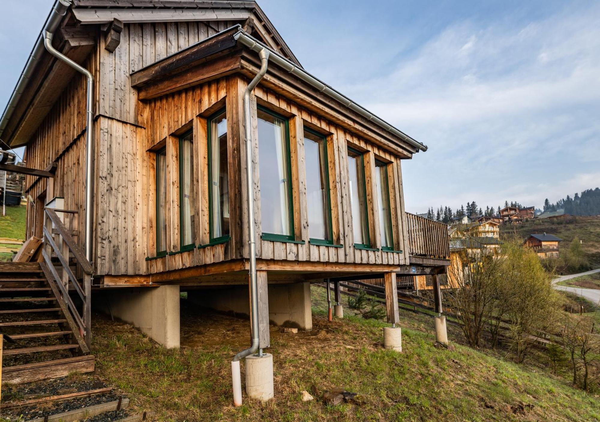 1A Chalet Rast - Wandern, Grillen, Traumblick, Indoor Sauna Bad Sankt Leonhard im Lavanttal Buitenkant foto
